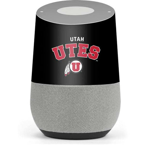 University of Utah Utes Logo Google Home Skin